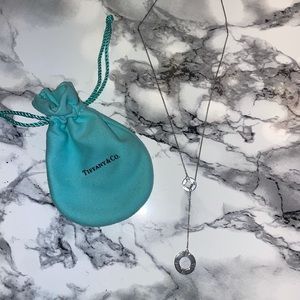 Tiffany & Co. Atlas Lariat Necklace 18" adjustable